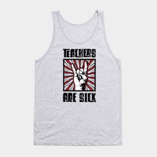 Teachers Are Sick - Red - Barn Shirt USA Tank Top